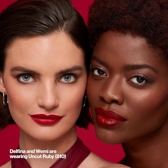 Revlon Super Lustrous Lipstick, Creamy Formula For Soft, Fuller-Looking Lips, Moisturized Feel, 770 Dramatic, 0.15 oz