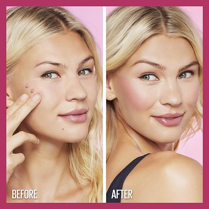 Maybelline Cheek Heat Gel-Cream Blush Makeup, lightweight, Breathable 1 Count