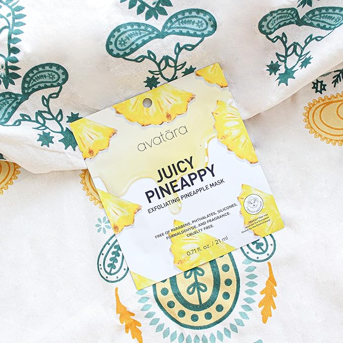 Avatara Juicy Pineappy Exfoliating Facial Mask