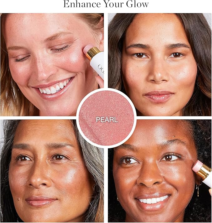 Ogee Sculpted Face Stick (PEARL - PEARLESCENT PEONY Highlighter Stick