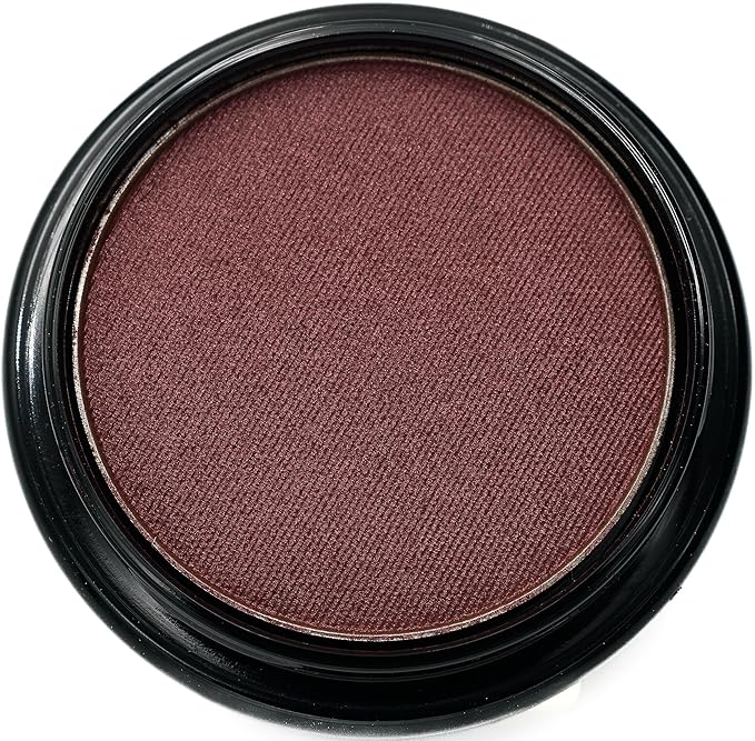 Wine Deep Purple Red Shimmer Pressed Powder Single Vegan Eyeshadow; Talc, Paraben & Cruelty Free