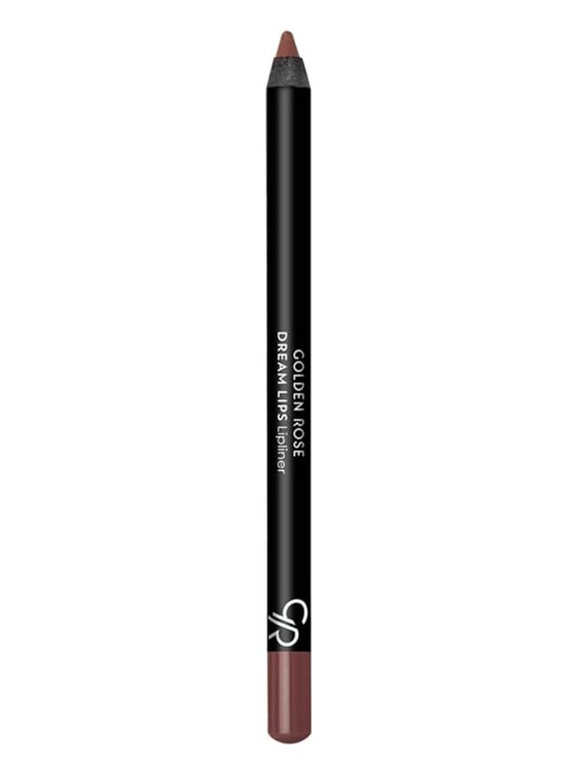 Golden Rose Dream Lips Lipliner - Long-Lasting, Highly Pigmented, Easy-to-apply Lip Pencil (504)