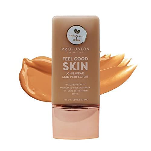 Profusion Cosmetics Lightweight Liquid Foundation for a Flawless Tan 5