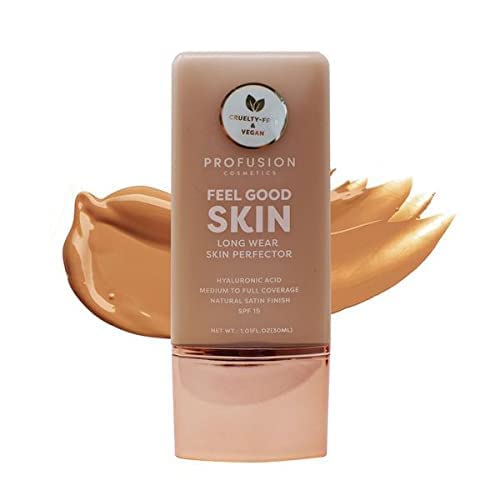 Profusion Cosmetics Lightweight Liquid Foundation for a Flawless Tan 3