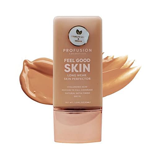 Profusion Cosmetics Lightweight Liquid Foundation for a Flawless Medium 3