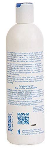 Vanicream, Free and Clear Shampoo, Conditioner and Body Wash Set, For Sensitive Skin, Fragrance and Paraben Free - 12 Ounce