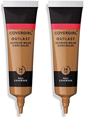 COVERGIRL Outlast Extreme Wear Concealer, Tawny 865 (Pack of 2)