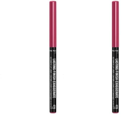 Rimmel Exaggerate Lip Liner, Enchantment, Pack of 4