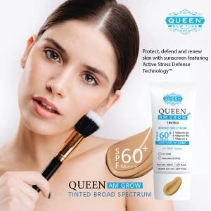 QUEEN AM GLOW | TINTED Sunscreen SPF 60 (03-Neutral Tan)