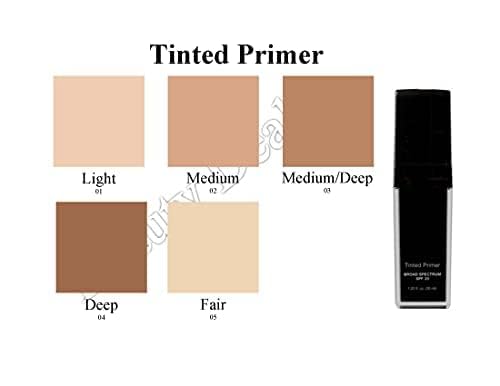 Tinted Face Primer Broad Spectrum SPF 20 Hydrates Skin (Medium)