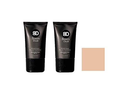 Mineral Liquid Powder Foundation Broad Spectrum SPF 15 2 (Porcelain)