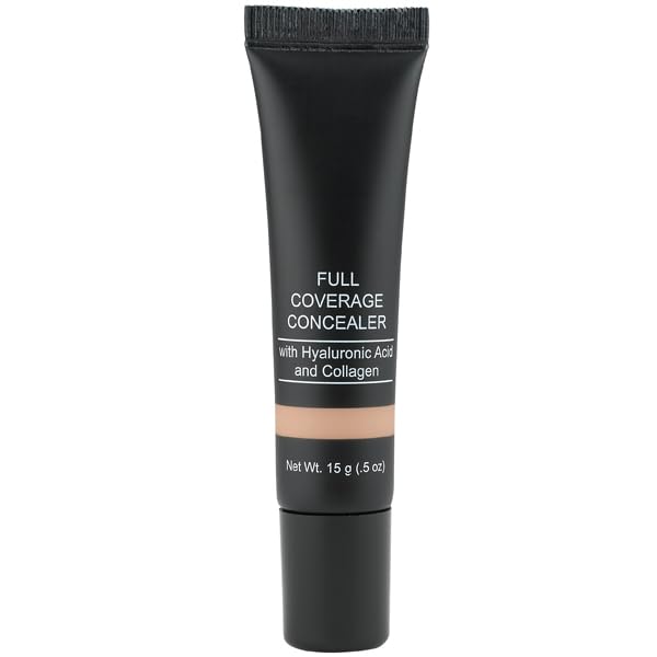 Jolie Full Coverage Concealer W/Hyaluronic Acid & Collagen Collagen (Orange) 15 g