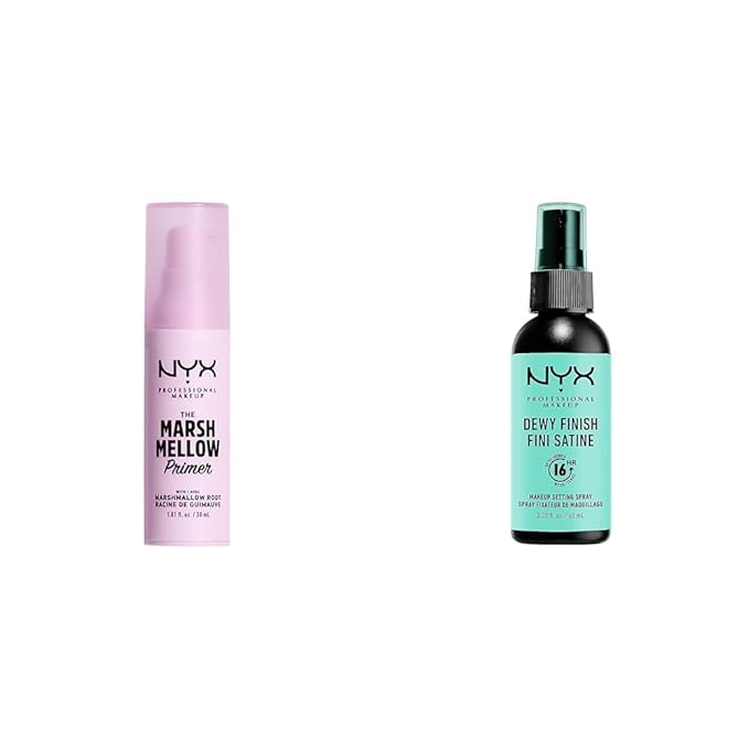 NYX PROFESSIONAL MAKEUP Vegan Smoothing Primer & Dewy Makeup Wear