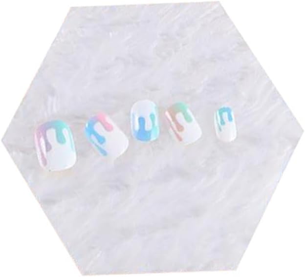 2pcs Nail Art Palette, False Nail Tips Display