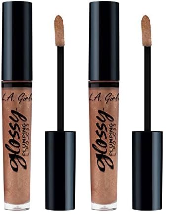 L.A. Girl Glossy Plumping Lipgloss- Fancy, 0.17 Fl Lipgloss-