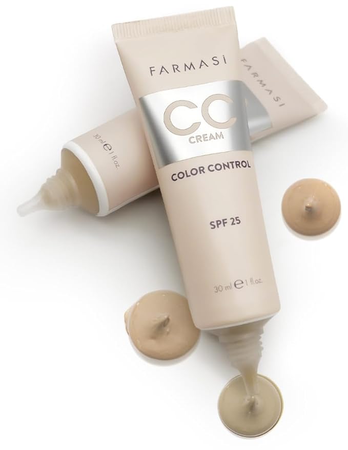FARMASi CC Color Control Cream, Natural and Flawless 01 Light