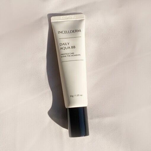 INCELLDERM Korean Beauty Skin Care Daily Aqua BB types - 30g