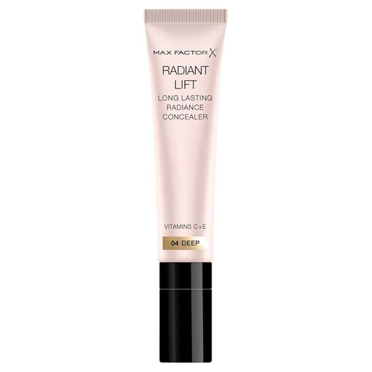 Max Factor Radiant Lift Hydrating and Brightening Concealer, E, Deep 7ml
