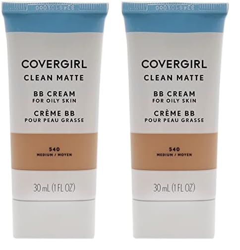 COVERGIRL - Clean Matte BB Cream, Oil-Free, Long-Lasting, of 2)