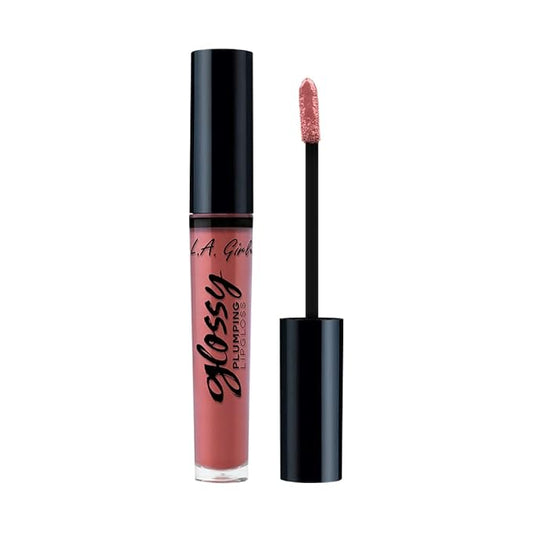 L.A. Girl Glossy Plumping Lipgloss- Flourish, 0.17 Fl Oz