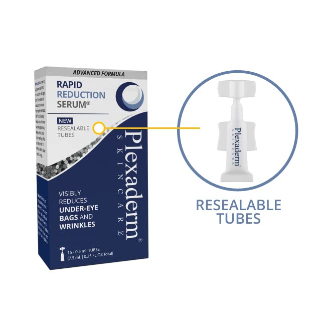 Plexaderm rapid reduction eye serum