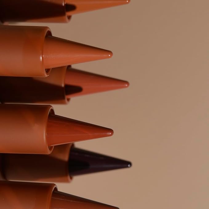 2-in-1 Gradient Lip Liner and Lipstick Lip Combo Set - Achieve Flawless Contour and Gradual Ombre Effect with Easy-to-Use Crayon Form and Cone Tip (2Pcs 07# Mulberry, 2 Count (Pack of 1))