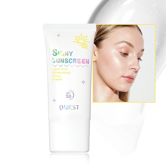 Shimmer Face Primer with Sunscreen, SPF 30, Highlighting Face