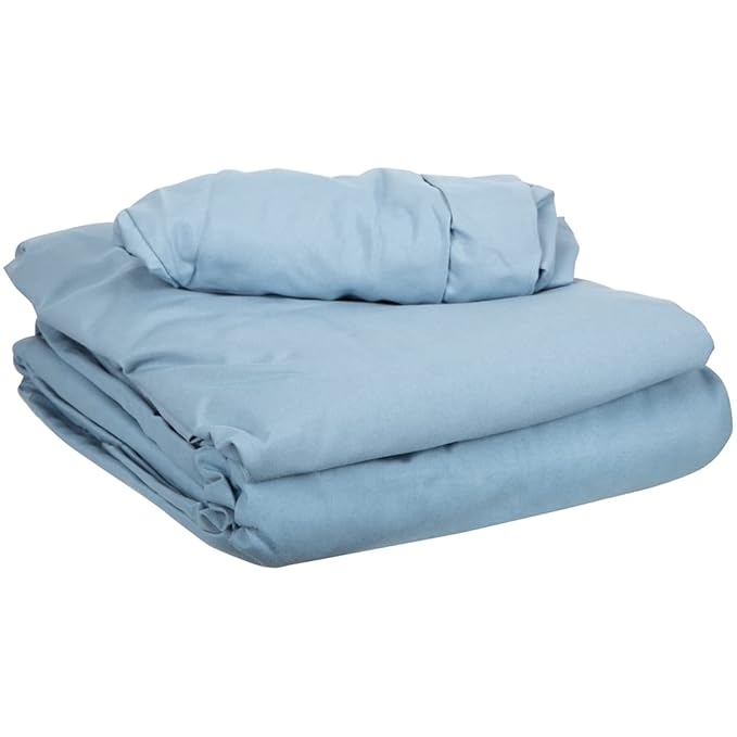 ForPro Professional Collection Premium Microfiber 3-Piece Massage Sheet Set, Wisteria, Ultra-Light, Stain, and Wrinkle-Resistant Includes Flat, Fitted Sheet and Massage Face Rest Cover