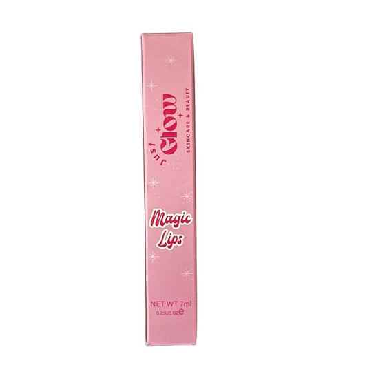 Just Glow Skincare & Beauty Magic Lips Color Changing Lip Gloss - Color Changing Lip Oil - Non-sticky, Hydrating, Moisturizing, Repairing and Nourishing Lip Gloss- Strawberry Cheesecake (0.25oz)