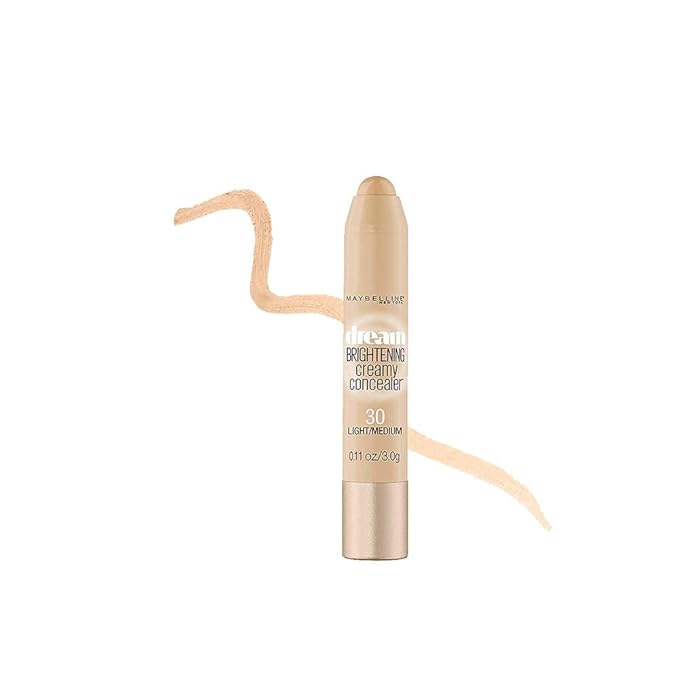 Maybelline Dream Brightening Creamy Concealer, Light/Medium, 0.11 oz. 0.11 oz