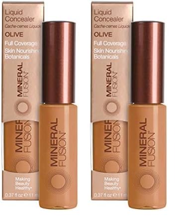 Mineral Fusion Liquid Concealer, Olive, 0.36 Ounce (Packaging