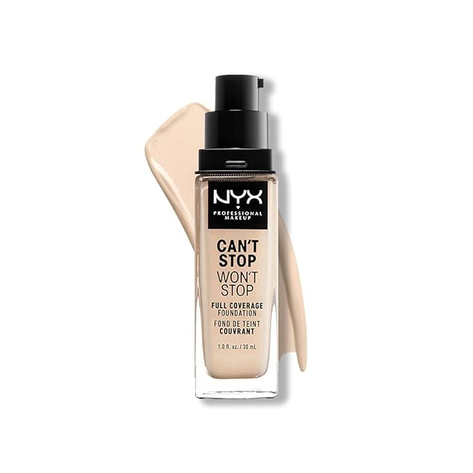 NYX PROFESSIONAL MAKEUP Can't Stop Won't Stop Foundation, - Pale