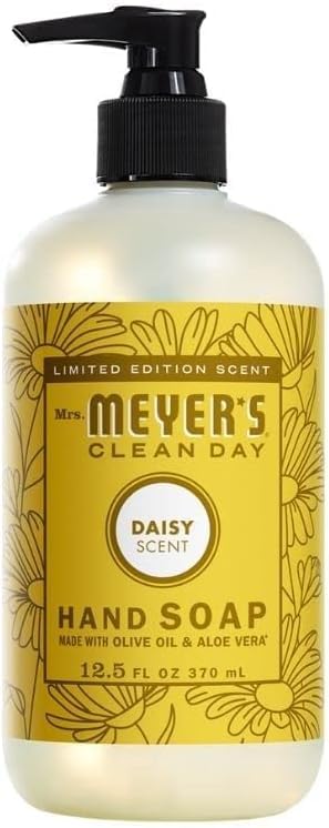 MRS. MEYER'S CLEAN DAY Variety Pack, 1 Mrs. Meyer's Liquid Dish Soap Lilac, 16 OZ, 1 Mrs. Meyer's Liquid Hand Soap, Daisy, 12.5 OZ, 1 CT
