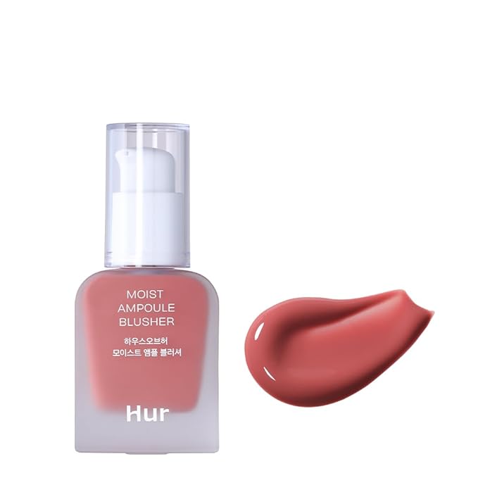 Moist Ampoule Blusher, Buildable Water-based Formula, Infused with 20ml