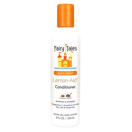 Fairy Tales Swimmer Conditioner for Kids - 8 oz | Made with Natural Ingredients in the USA | Replenish and Restore from Chlorine and Salt Damage | No Parabens, Sulfates, or Synthetic Dyes