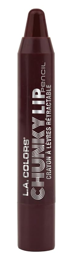 LA COLORS Chunky Lip Pencil, Spice, 0.09 Ounce