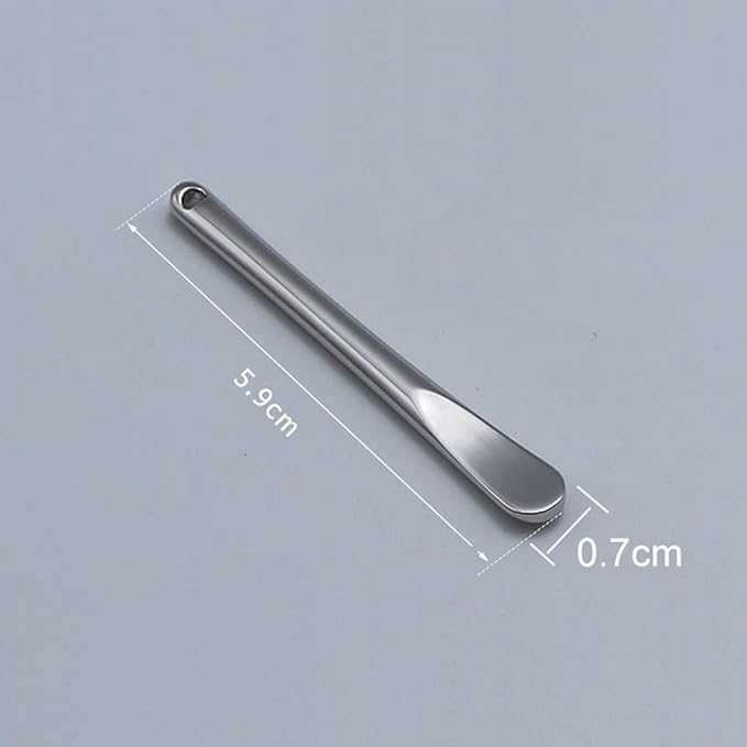 3 Pieces Zinc Alloy Makeup Spatula Eye Cream