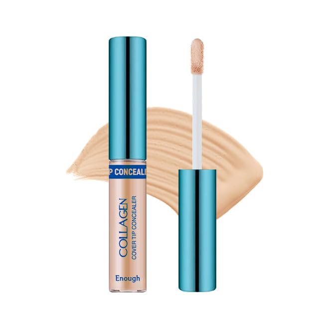 Enough Collagen Cover Tip Concealer - Full Coverage / 9g) 31oz