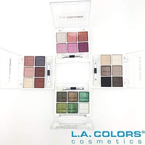 L.A. COLORS 6 Color Eyeshadow, Charming CES462