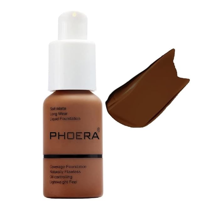 PHOERA Foundation, Flawless Soft Matte Liquid Foundation Makeup