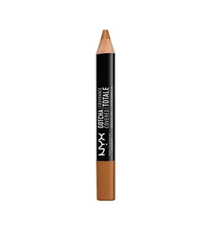 NYX Professional Makeup Gotcha Covered Concealer Pen, Mahogany,