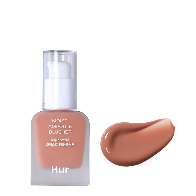 Moist Ampoule Blusher, Buildable Water-based Formula, Infused with 20ml