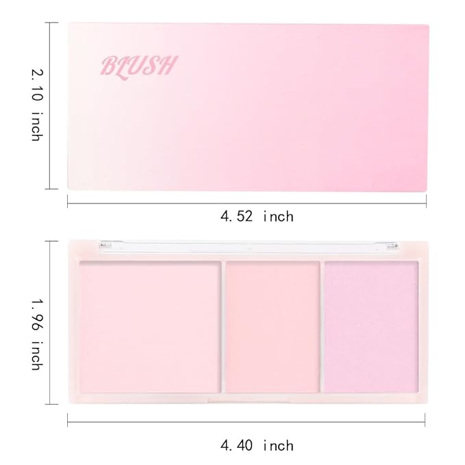 3 IN 1 Brown Nude Face Highlight Bronzer