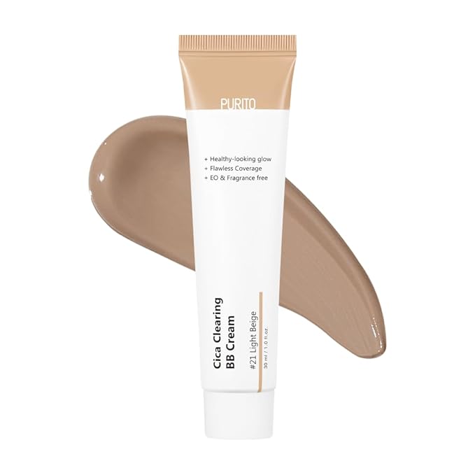 PURITO Cica Clearing BB Cream #21 Light Beige 30ml