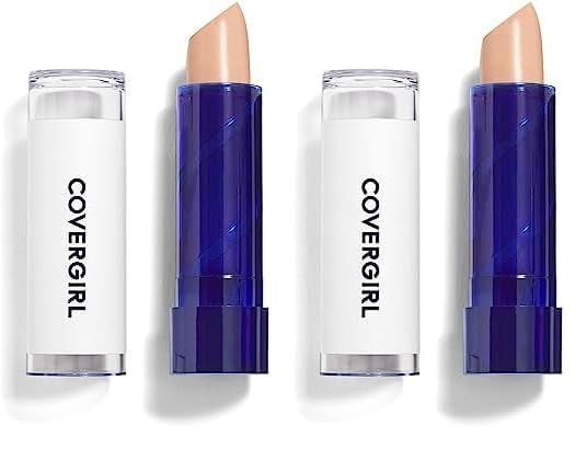 Covergirl Smoothers Moisturizing Concealer Stick, Light, 0.14 Ounce of 2)