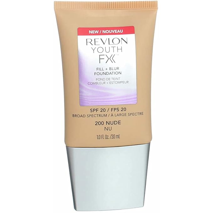 Revlon Youth Fx Fill + Blur Foundation, Nude,