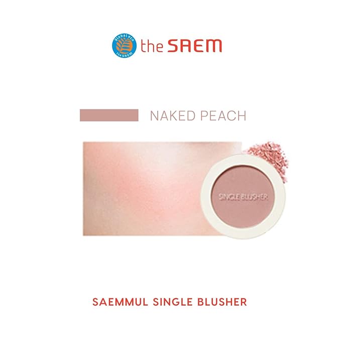 [The SAEM] Saemmul Single Blusher (Naked Peach) 5g