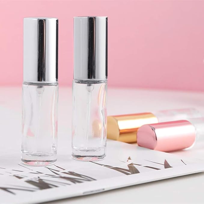 45Pcs Reusable Lipstick Bottle, 1.2 ML Lip Gloss Tube Empty Lip Gloss Tubes Container Clear Mini Empty Lip Balm Bottles Handmade Cosmetics Subdivision Bottles for Travel Use DIY Cosmetic Storage