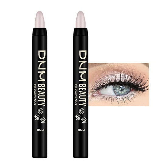 evpct 2Pcs Cream Eyeshadow Sticks Set for Eyes Waterproof, Pearl Shimmer Matte Eye shadow Stick Pencil Pen Bulk sombras en crema para ojos 18+18