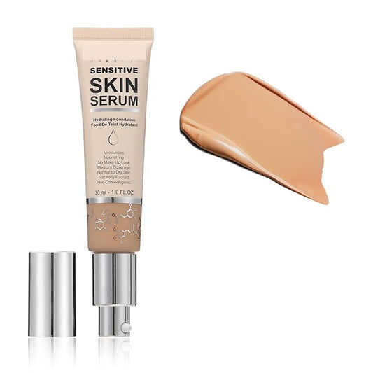 MAEPEOR Hydrating Foundation 6 Colors Full Coverage Liquid